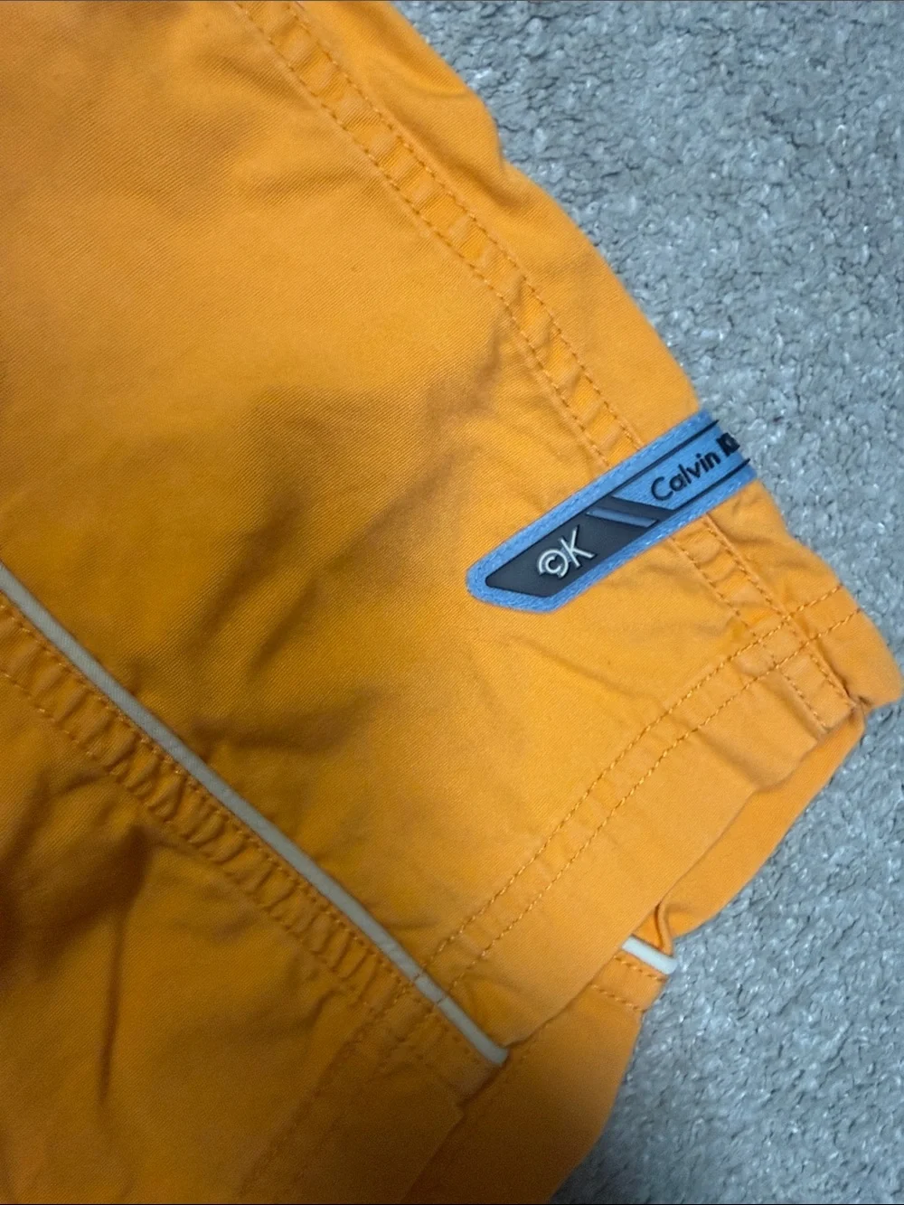 Bright Orange Active Shorts